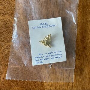 Angel On My Shoulder Pin